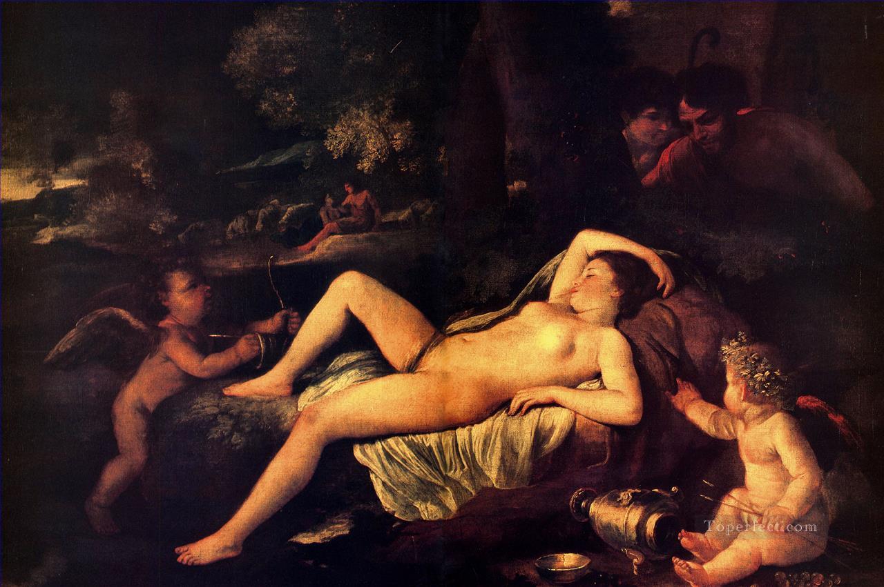 Nicolas Poussin: Sleeping Venus and Cupid
